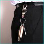 KUNBABY Metal Leather Car Key Chain Ring Holder With LED Bottle Opener New Best