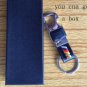 KUNBABY Metal Leather Car Key Chain Ring Holder With LED Bottle Opener New Best