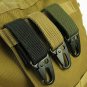 EDC Belt Keychain Nylon Webbing & Metal Hook Outdoortool  D-carabiner Hanging