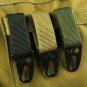 EDC Belt Keychain Nylon Webbing & Metal Hook Outdoortool  D-carabiner Hanging