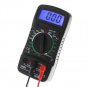 Digital Multimeter Portable Multi Meter AC/DC Voltage Meter DC Ammeter Blue Test