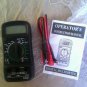 Digital Multimeter Portable Multi Meter AC/DC Voltage Meter DC Ammeter Blue Test