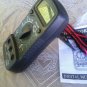 Digital Multimeter Portable Multi Meter AC/DC Voltage Meter DC Ammeter Blue Test