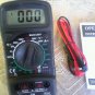 Digital Multimeter Portable Multi Meter AC/DC Voltage Meter DC Ammeter Blue Test