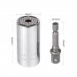 1/4"-3/4" Gator Grip Universal Socket Wrench Power Drill Adapter 2 Piece Impact