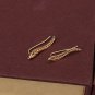 New Fashion Ear Sweep Wrap Silver Gold Ear Climber Ear Clip Cuffs Leafs Earrings