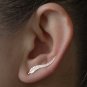 New Fashion Ear Sweep Wrap Silver Gold Ear Climber Ear Clip Cuffs Leafs Earrings