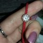 ROXI Austrian Crystals Charm Bracelets for Women Thin Red Thread String Rope
