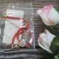 ROXI Austrian Crystals Charm Bracelets for Women Thin Red Thread String Rope