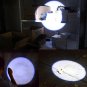 1000LM Aluminum Flashlight Focus Torch Lamp Round Moon Shape LED Lights