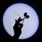 1000LM Aluminum Flashlight Focus Torch Lamp Round Moon Shape LED Lights