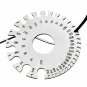Stainless Steel 0-36 Round AWG SWG Wire Thickness Ruler Gauge Diameter Measurer