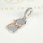 Cute 925 Sterling Silver Lovely Cat Charm Beads Fit Original Bracelet Pendant