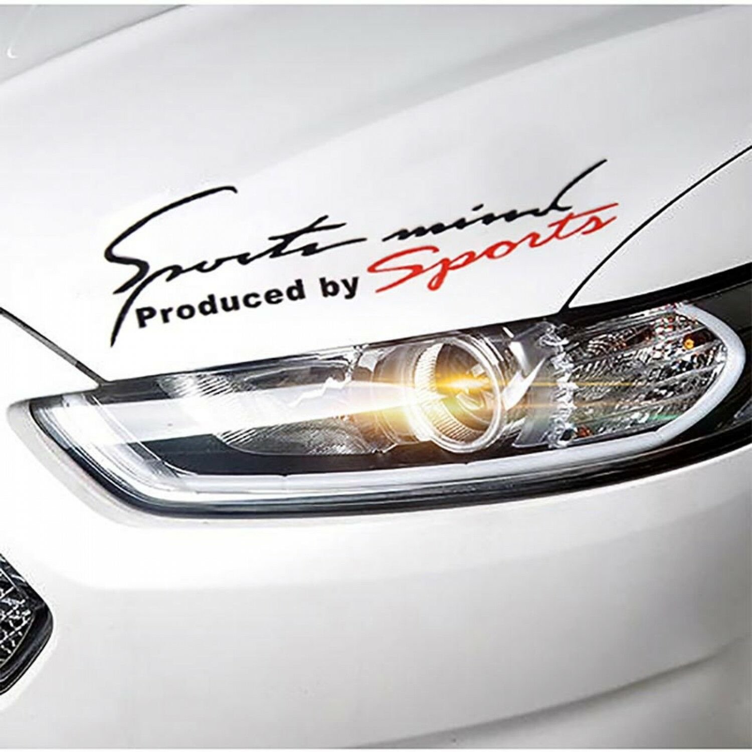 Racing Pattern Car styling Glue Sticker Sport Design For Motorcycle Auto
