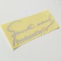 Racing Pattern Car styling Glue Sticker Sport Design For Motorcycle Auto