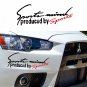 Racing Pattern Car styling Glue Sticker Sport Design For Motorcycle Auto