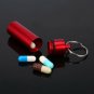 1PC Waterproof Aluminum Pill Box Case Bottle Cache Drug Holder Container New