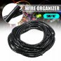 Cord Wire Cover TV Cable Wire Organizer Sleeve Wiremold Hider Organize Kit 16ft