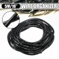 Cord Wire Cover TV Cable Wire Organizer Sleeve Wiremold Hider Organize Kit 16ft