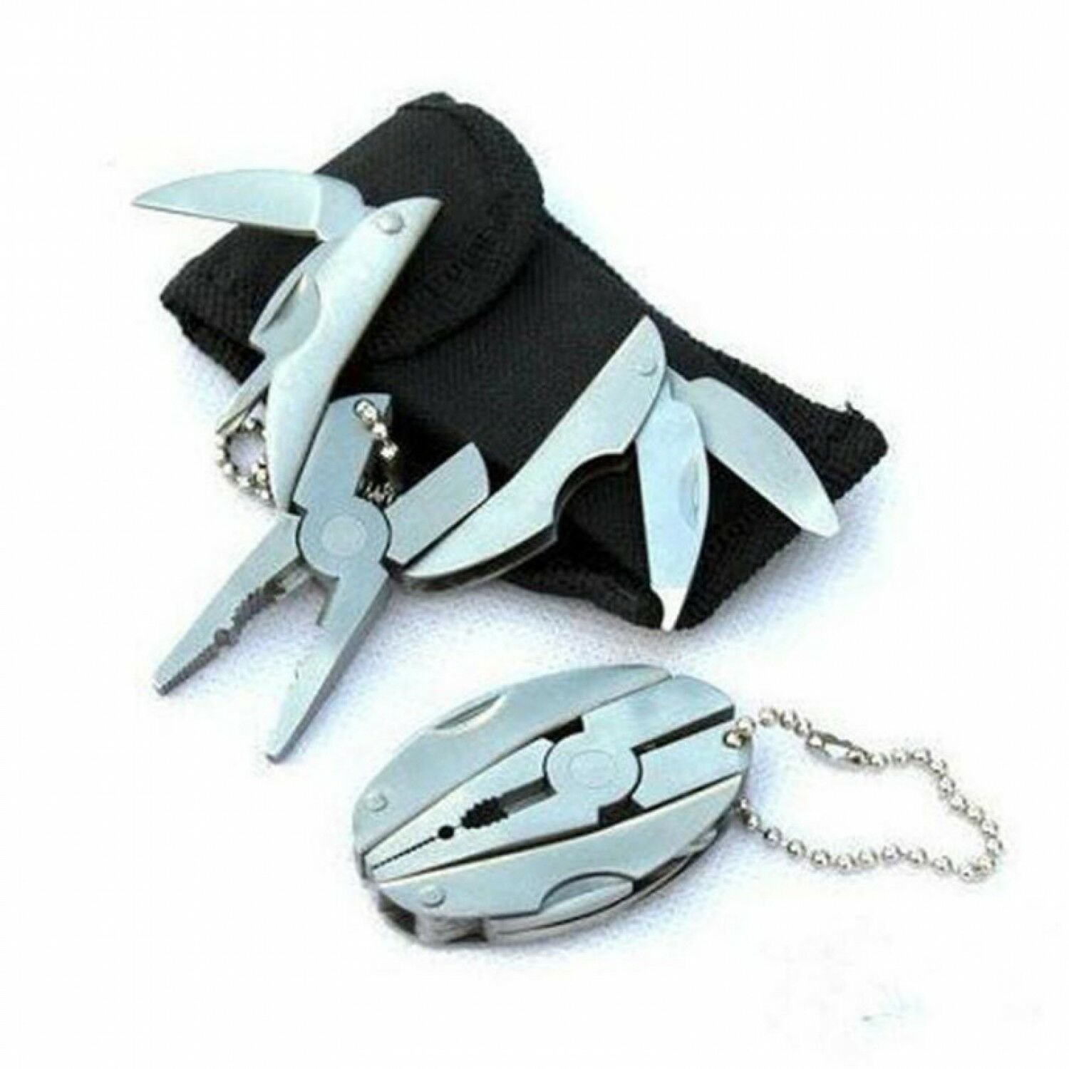 Mini Foldaway Multi Function Outdoor Tool Knife Pocket Multitools Knife Keychain