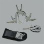 Mini Foldaway Multi Function Outdoor Tool Knife Pocket Multitools Knife Keychain