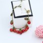 Hot New Vintage Sweet Cute Red Cherry Charm Bracelets&Bangles For Women Jewelry