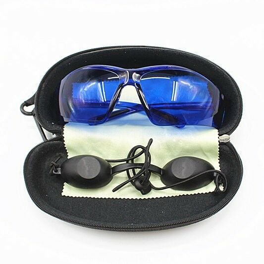 IPL Safety Glasses Eye Protection Red Laser Safety Goggles Medical Light Patient