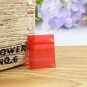 Hot Sale 100pcs/lot Red Mini Zip Lock Bag Self Sealing Plastic Bags 2x3cm Nuts
