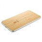 Bamboo Wood Portable Qi Wireless Charger Fast Charging Pad Universal Mobile Pad