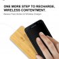 Bamboo Wood Portable Qi Wireless Charger Fast Charging Pad Universal Mobile Pad