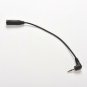 DC Power Adapter Converter Cable 15.5CM 2.5mm Right Angle Male Plug to 3.5mm New