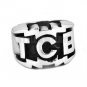 TCB Elvis Presley Biker Ring316L Stainless Steel Jewelry Carved Letters Motor