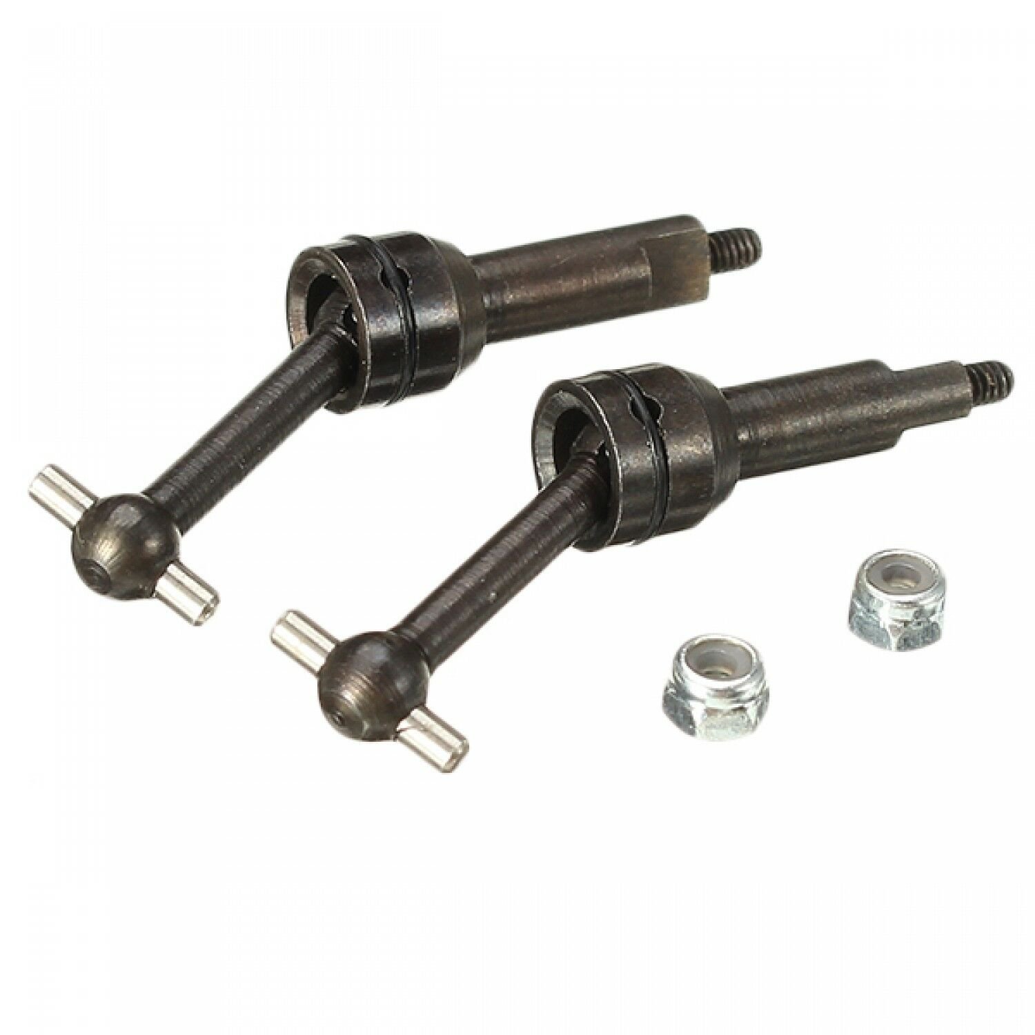 2PCS WLtoys Upgrade Metal CVD Transmission Shaft 1/24 A202 A212 A222 A232 A242