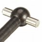 2PCS WLtoys Upgrade Metal CVD Transmission Shaft 1/24 A202 A212 A222 A232 A242