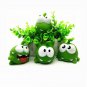 Random 1pcs Cut the Rope OM NOM Candy Gulping Monster Toy Figure with Sound Kids