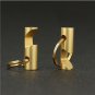 New Mini Bottle Opener Multifunction Tool EDC Stainless Keychain Outdoor Brass