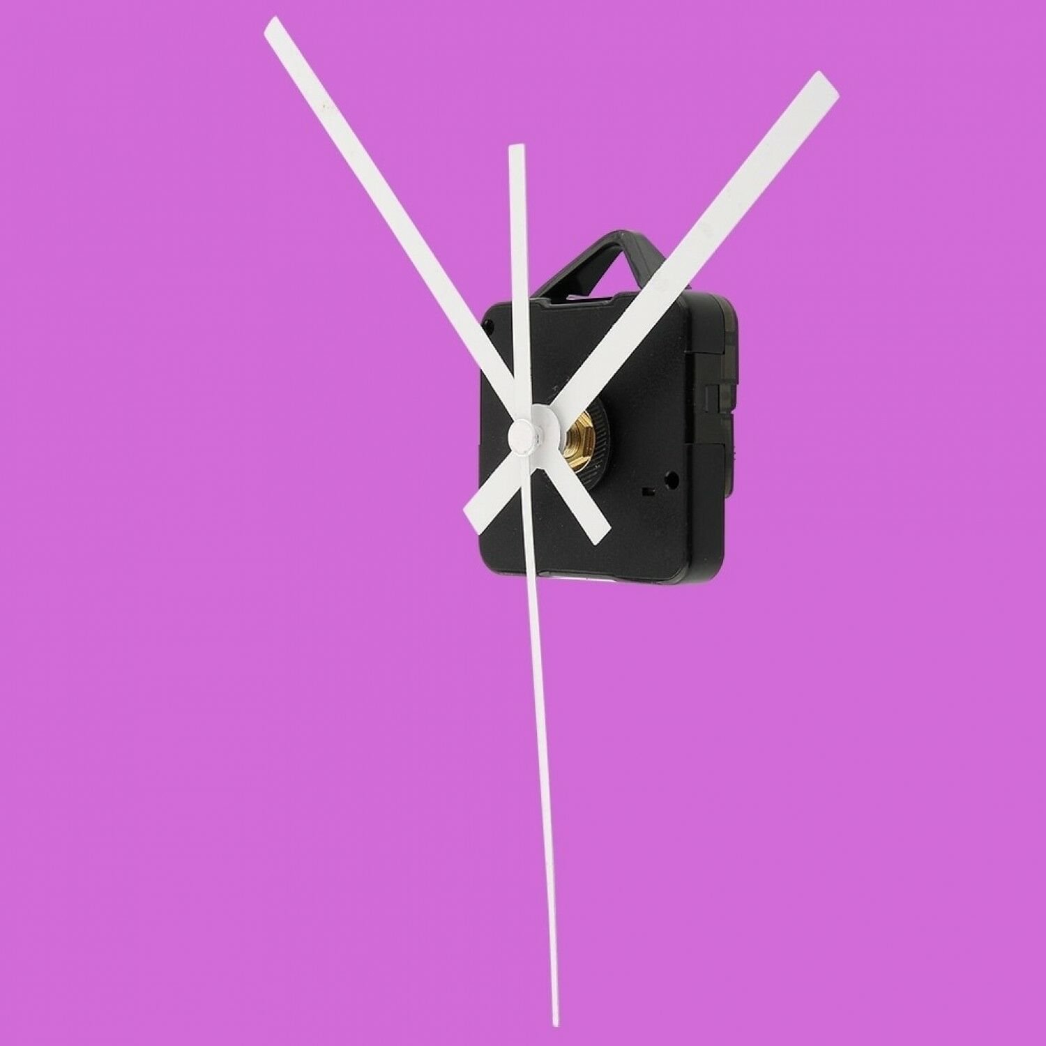 Quartz Wall Clock Movement Mechanism DIY Repair Parts Kit White Long Shaft New