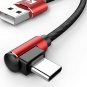 Best Fast iPhone Cable Lightning Charger L Shape Reversible USB Unbreakable