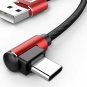 Best Fast iPhone Cable Lightning Charger L Shape Reversible USB Unbreakable