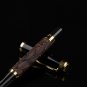 Brown And Golden Pen Roller Ball Dragon Clip Rich Culture Flower
