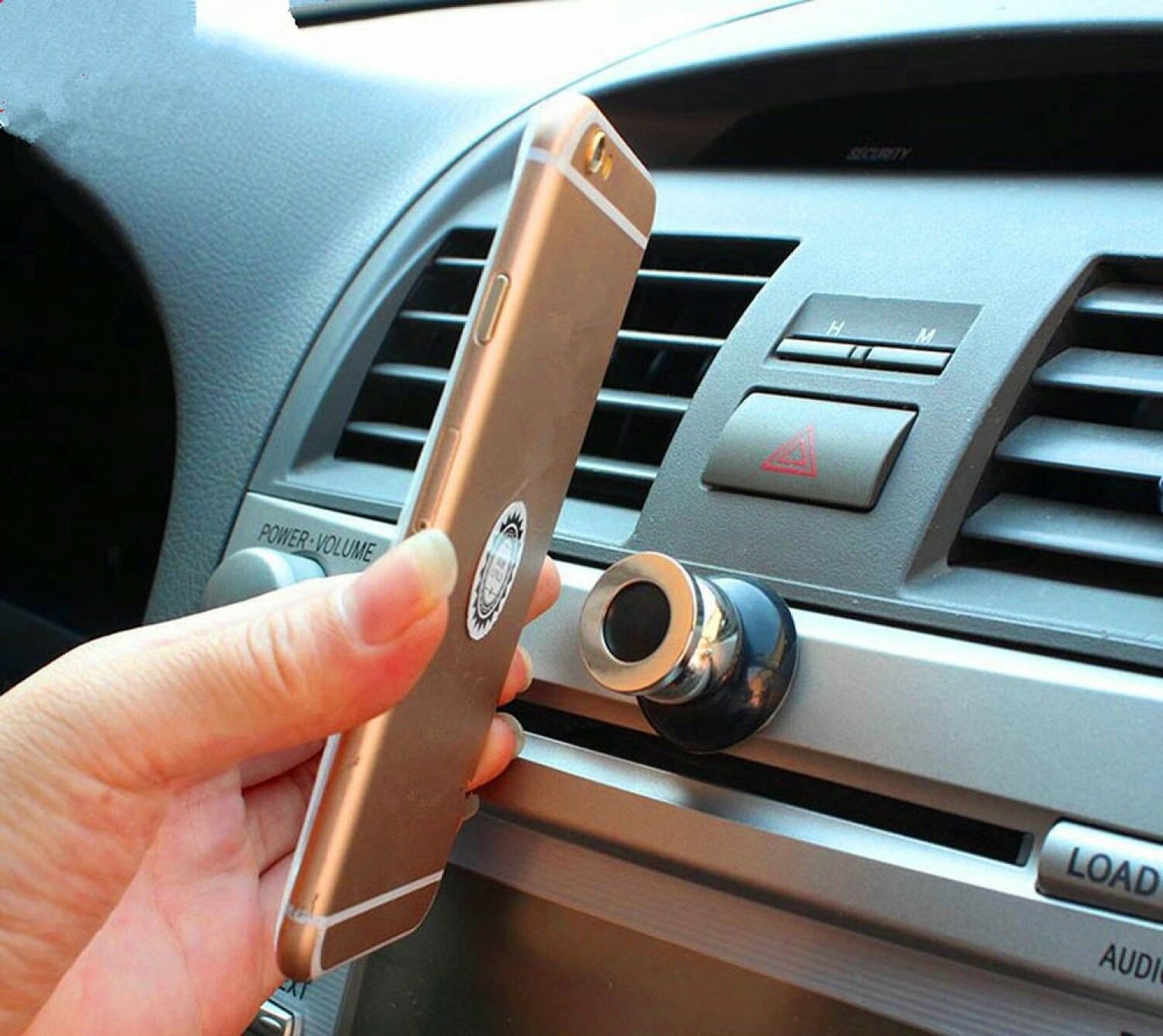 360 Degree Universal Car Phone Holder Magnetic Air Vent Mount Cell Phone Car