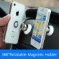 360 Degree Universal Car Phone Holder Magnetic Air Vent Mount Cell Phone Car