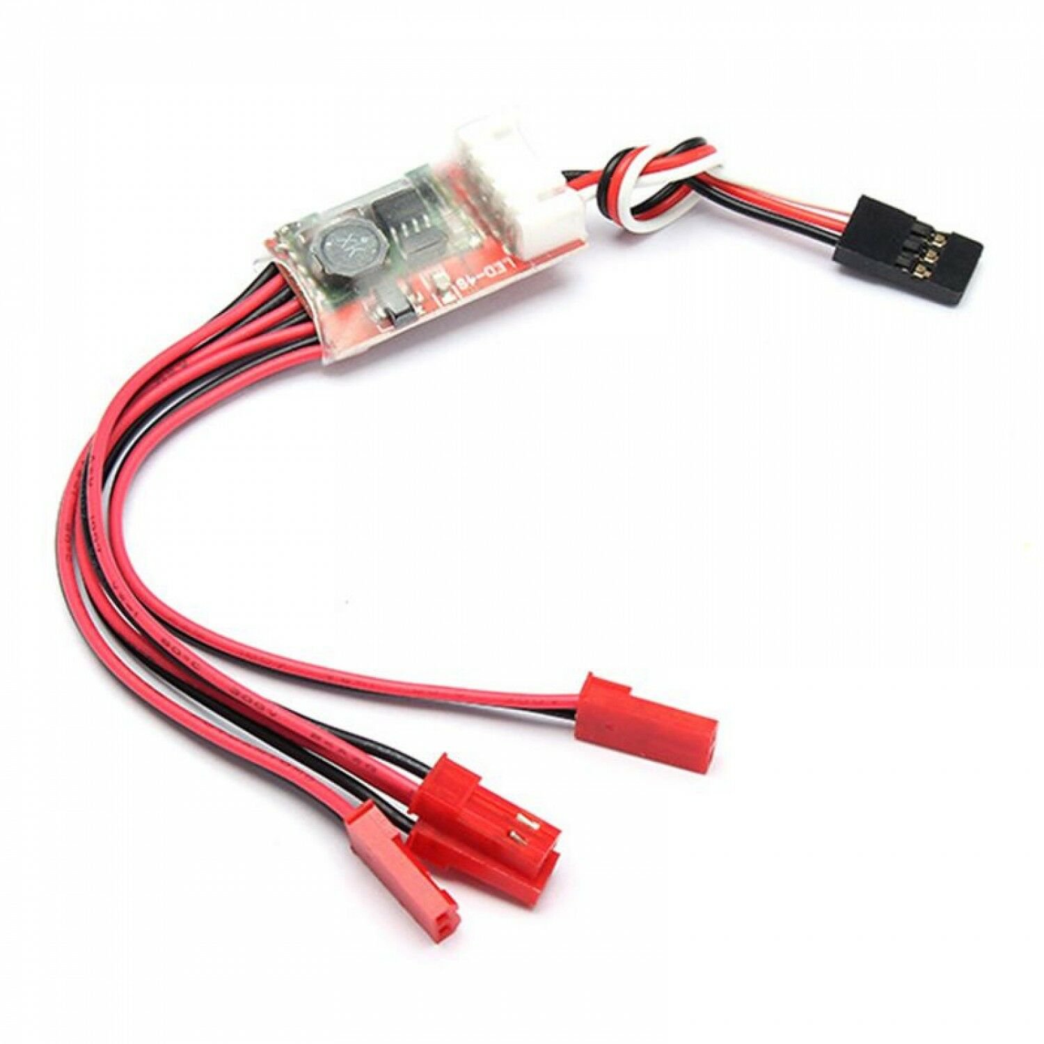 Night Flight LED Light Strips Controller Converter For 3S/4S/6S LiPo Battery LED