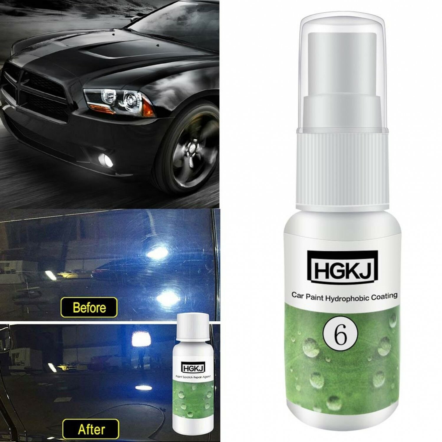 20ML Hydrophobic Car Liquid Glass Coating Wax Ceramic Polish Paint Care