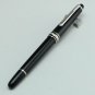 Classic MB #163 Rollerball Pen Black resin Platinum Clip