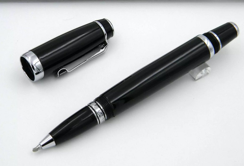 Classic Design MB Bohemia Rollerball Pen with Black Diamond Gift Collection