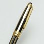 Luxury MB Black and Gold stripes Roller ball Pen Ballpoint Business Gift