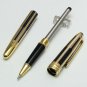 Luxury MB Black and Gold stripes Roller ball Pen Ballpoint Business Gift