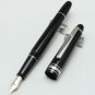 Classique design MB #145 Fountain Pen Black/Platinum Clip Business Gift