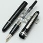 Classique design MB #145 Fountain Pen Black/Platinum Clip Business Gift